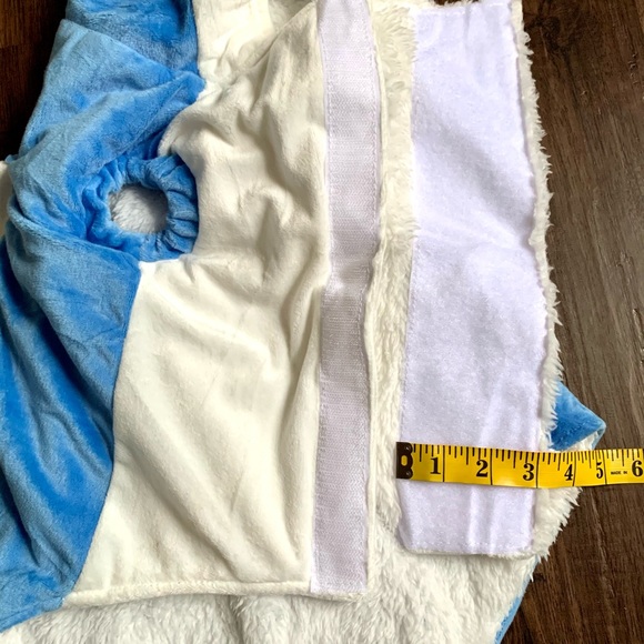 DOG ONESIE (SHARK COSTUME , XXL) - Picture 11 of 14